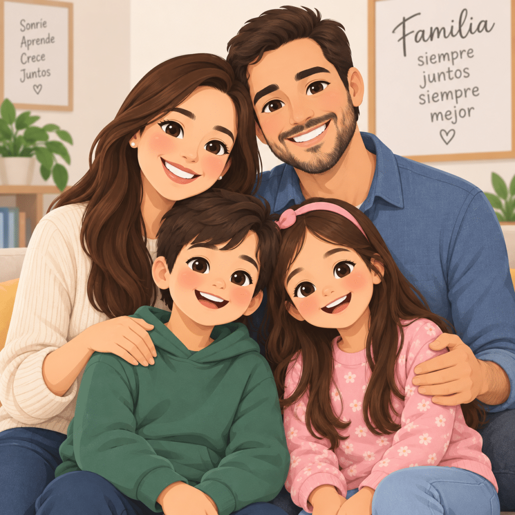 a familia Nunes comparte su experiencia al elegir la modalidad virtual, destacando cómo esta alternativa educativa les permitió brindar a sus hijos un entorno seguro, tranquilo y adaptado a sus necesidades. A través de su testimonio, resaltan el acompañamiento familiar, el bienestar emocional y la confianza que han recuperado durante su proceso de aprendizaje.